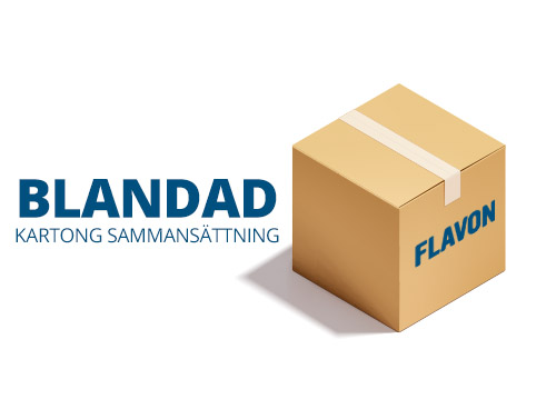 Blandad kartong Banner