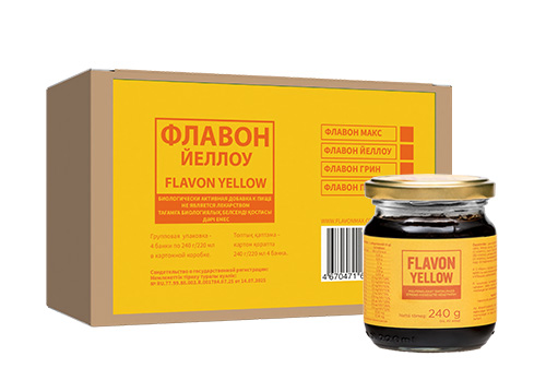 Flavon Yellow (4 баночкаs) Flavon Yellow (4 баночкаs)